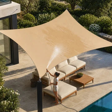 Telo ombreggiante da esterno con protezione UV – Vela parasole resistente per giardino, patio e piscina