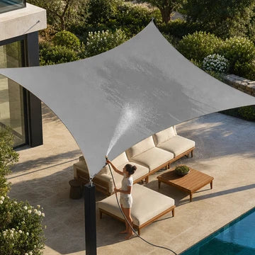 Telo ombreggiante da esterno con protezione UV – Vela parasole resistente per giardino, patio e piscina
