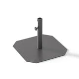 Base quadrata in ferro per ombrellone da giardino con rivestimento protettivo