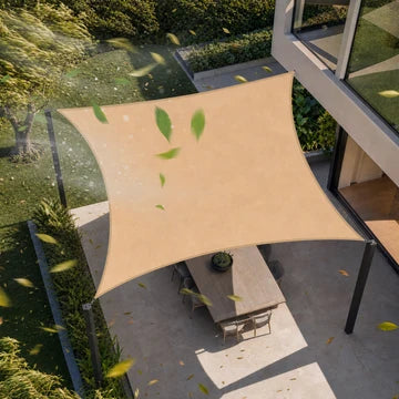 Telo ombreggiante da esterno con protezione UV – Vela parasole resistente per giardino, patio e piscina